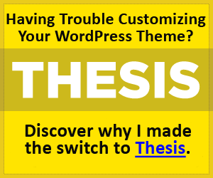 The Thesis Theme from Chris Pearson and DIYthemes
