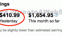 Google AdSense Earnings