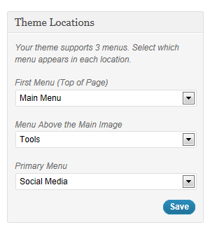 wordpress 5.9.3 menu