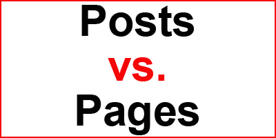 WordPress Posts vs Pages SEO