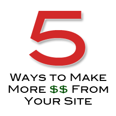 make more money from your site