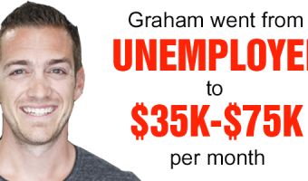 Graham Makes $35K to $75K Per Month Selling Video Courses